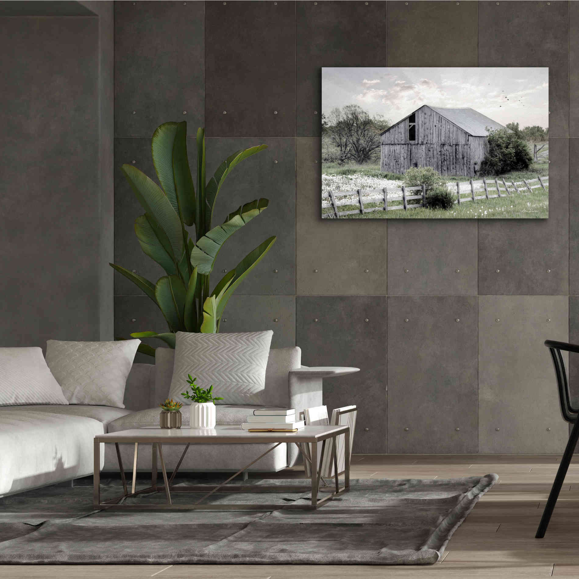 'Barnsville Barn' by Lori Deiter, Canvas Wall Art,60 x 40