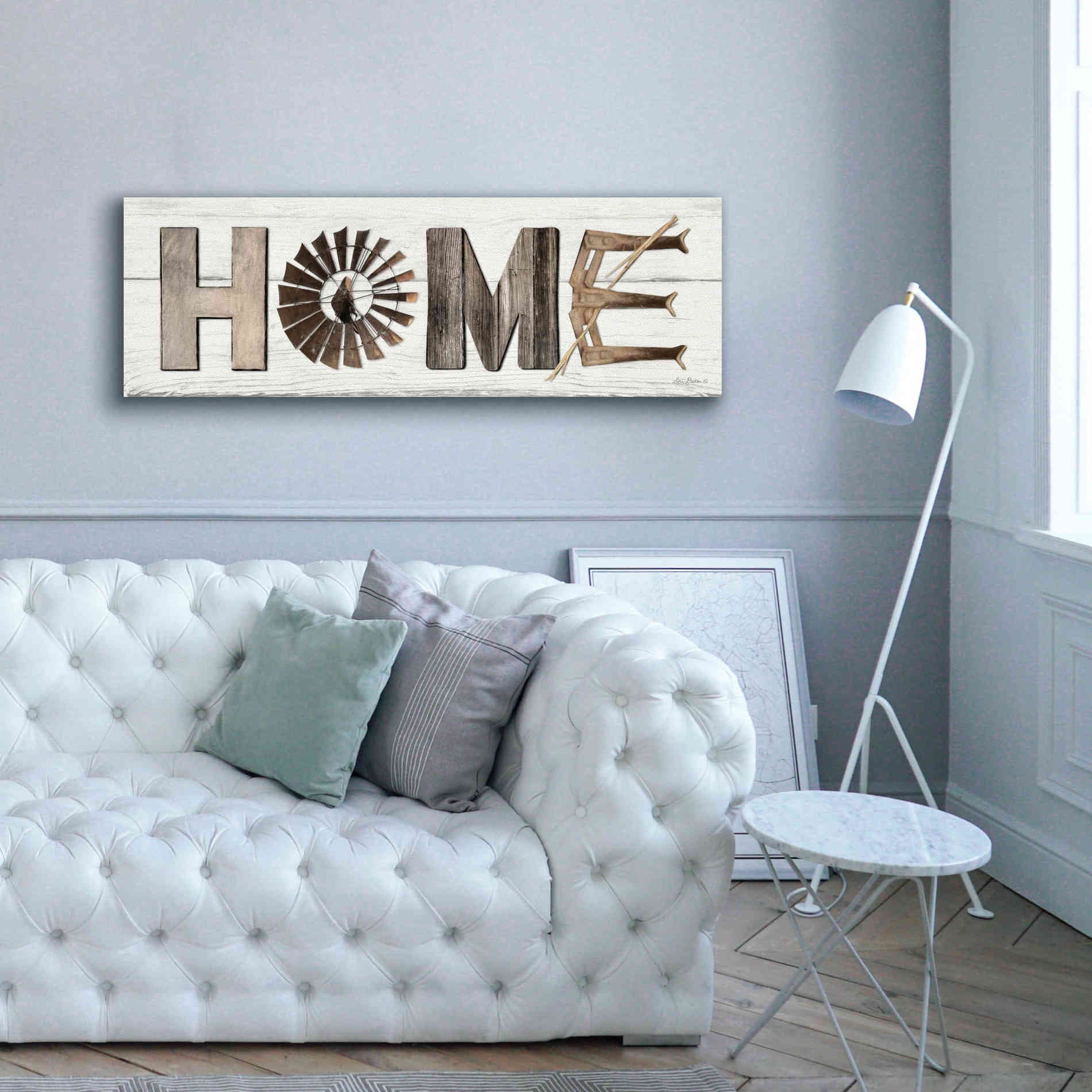 'Rustic Home II' by Lori Deiter, Canvas Wall Art,60 x 20