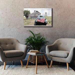'American Tailgating' by Lori Deiter, Canvas Wall Art,40 x 26