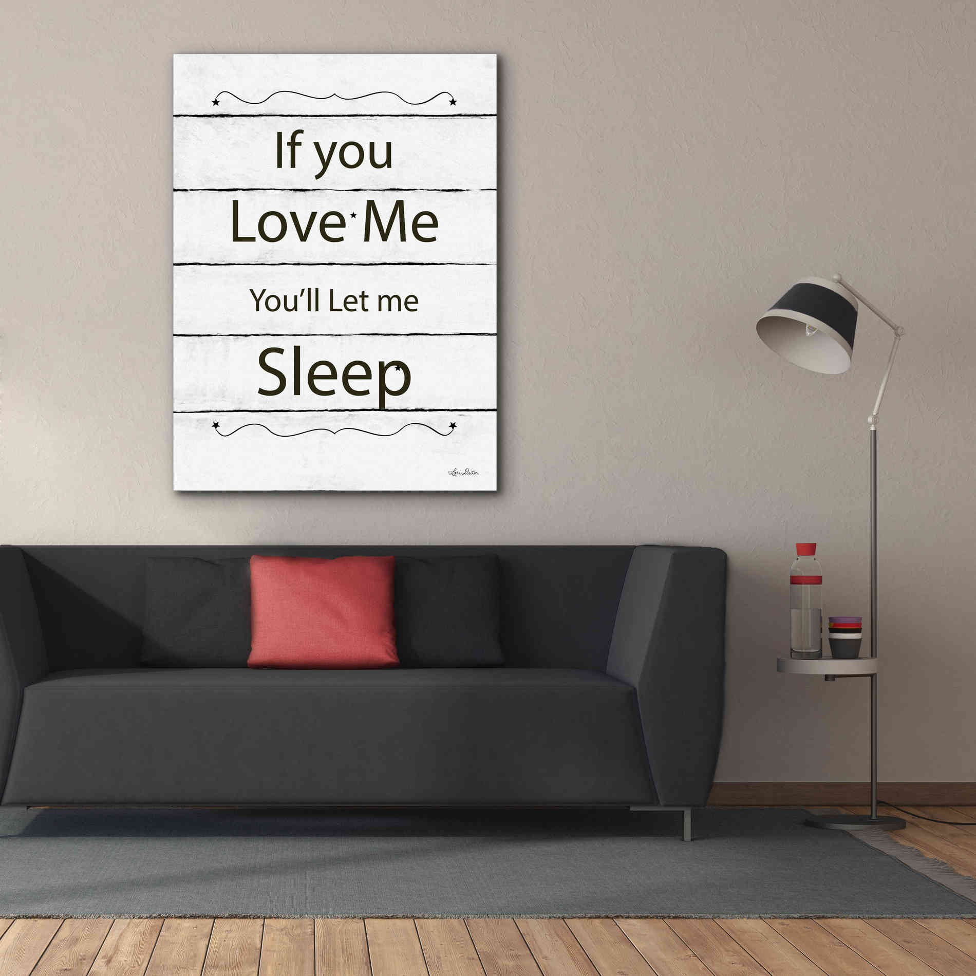 'Let Me Sleep' by Lori Deiter, Canvas Wall Art,40 x 54