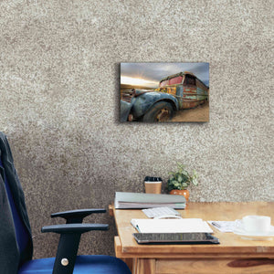 'Catch a Ride' by Lori Deiter, Canvas Wall Art,18 x 12