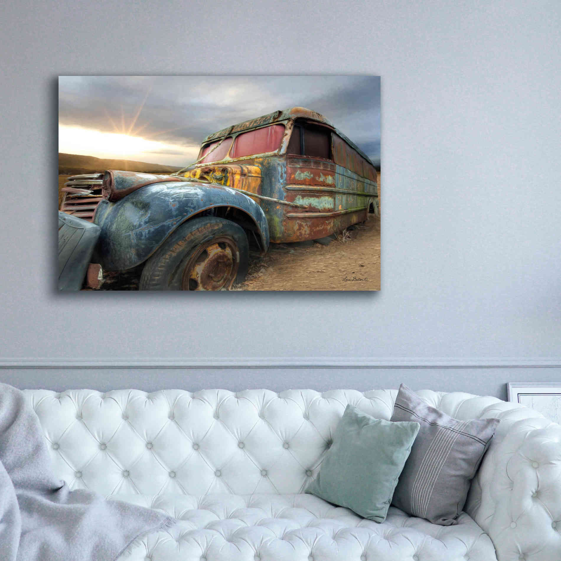 'Catch a Ride' by Lori Deiter, Canvas Wall Art,60 x 40