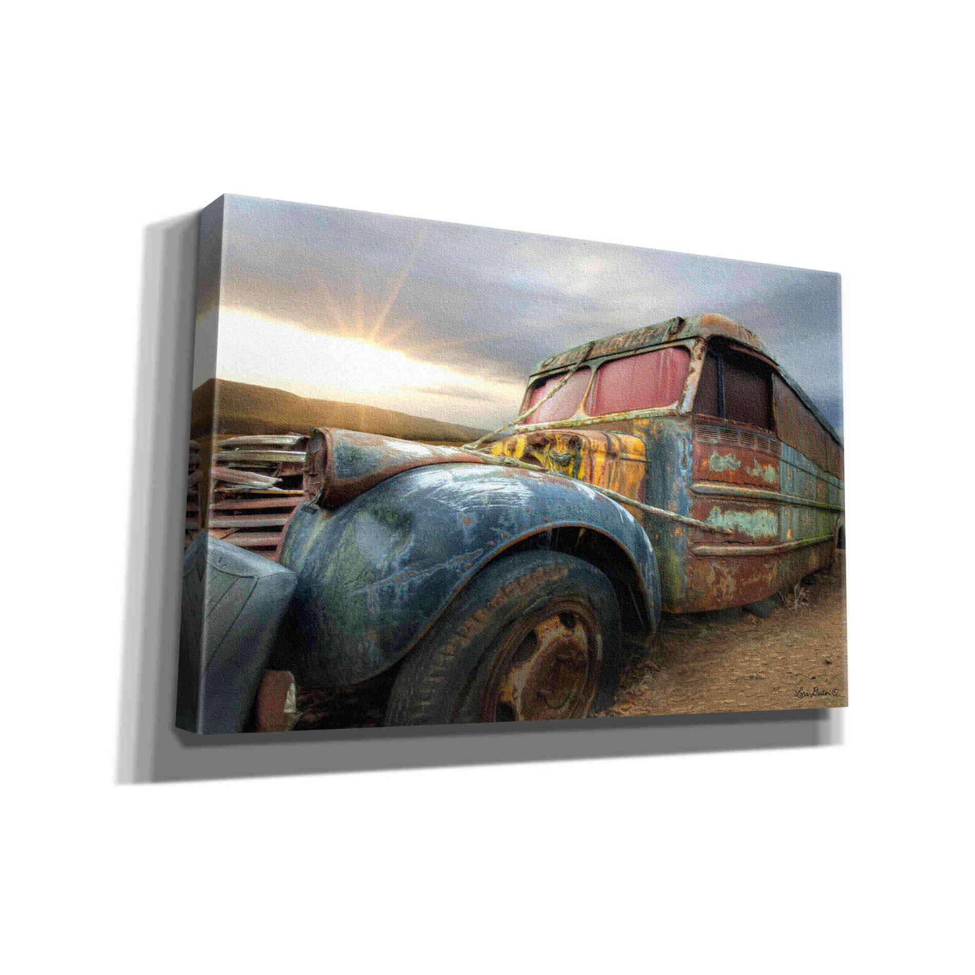 'Catch a Ride' by Lori Deiter, Canvas Wall Art