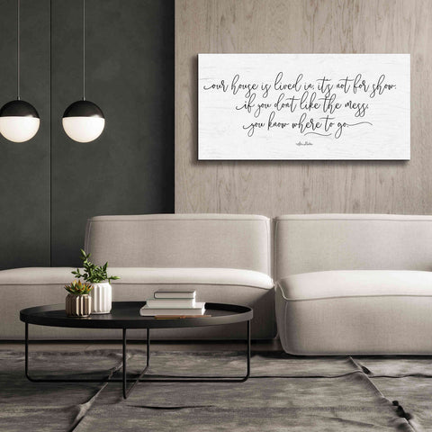 Image of 'The Mess' by Lori Deiter, Canvas Wall Art,60 x 30