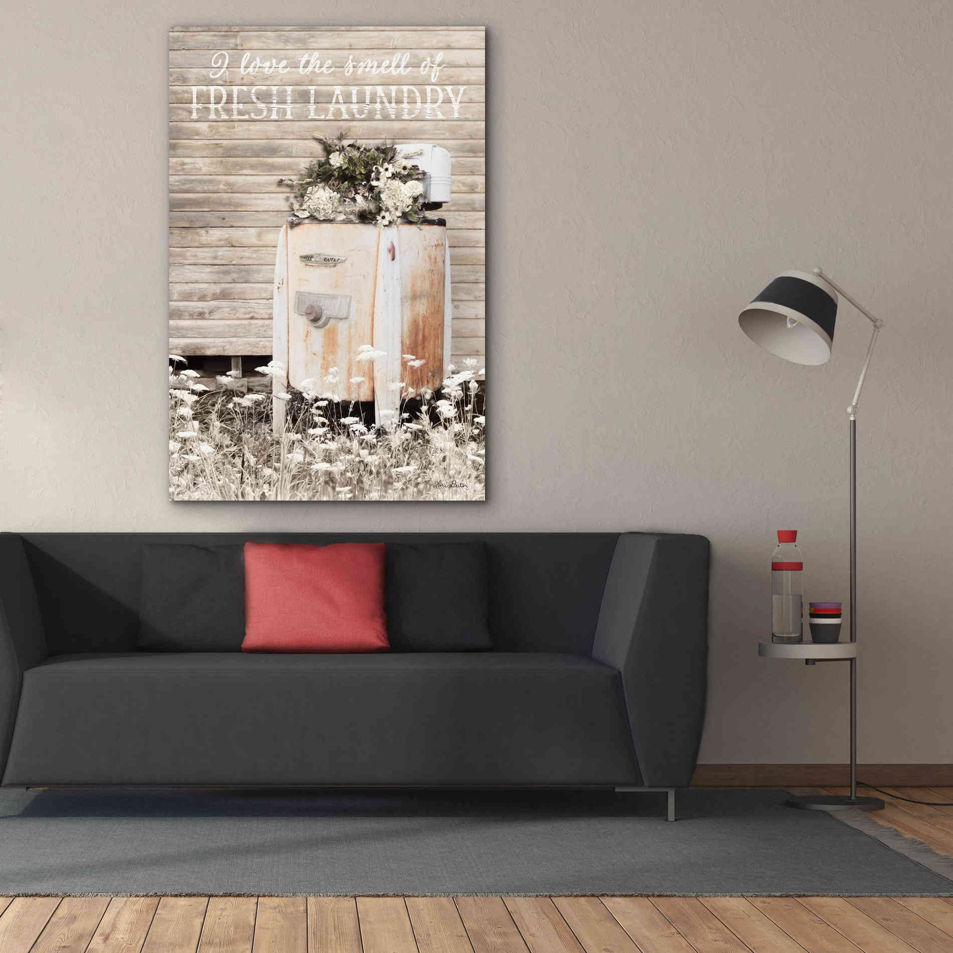 'Fresh Laundry' by Lori Deiter, Canvas Wall Art,40 x 60