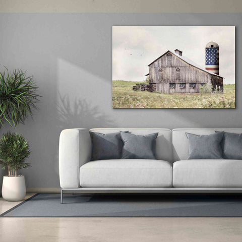Image of 'One Land, One Flag' by Lori Deiter, Canvas Wall Art,60 x 40