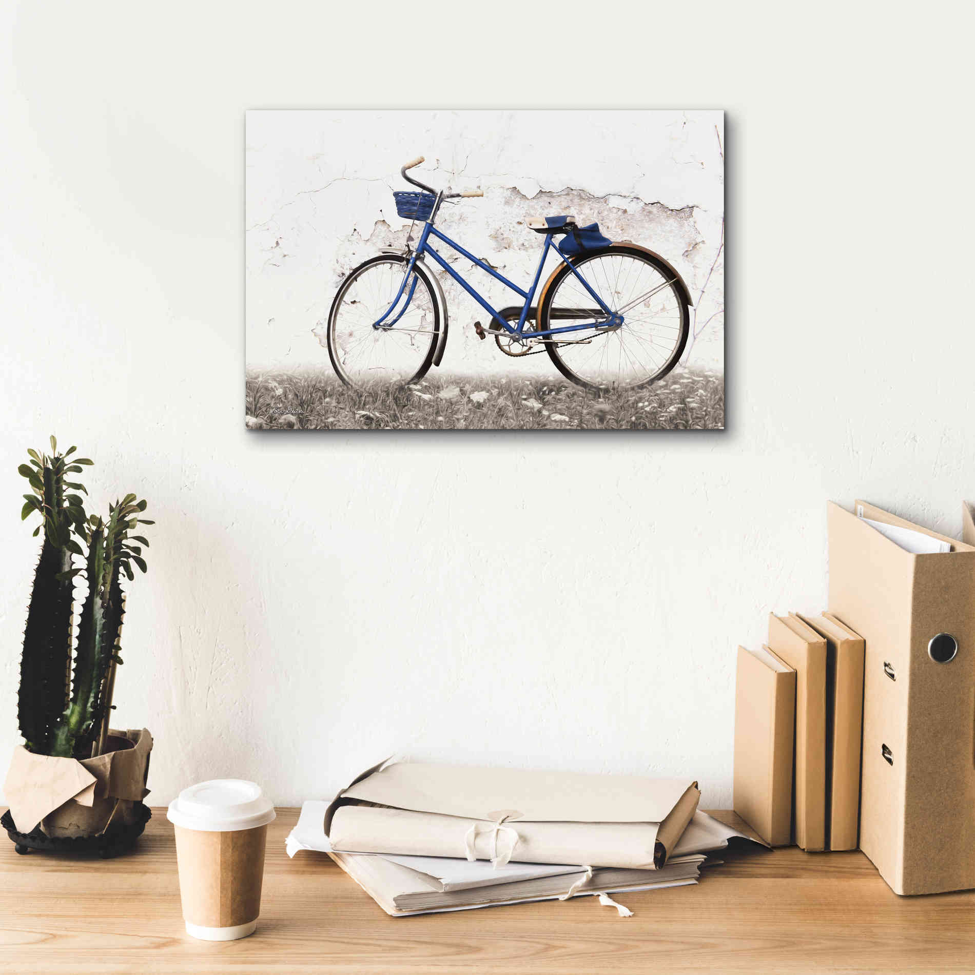 'Keep Your Balance' by Lori Deiter, Canvas Wall Art,18 x 12