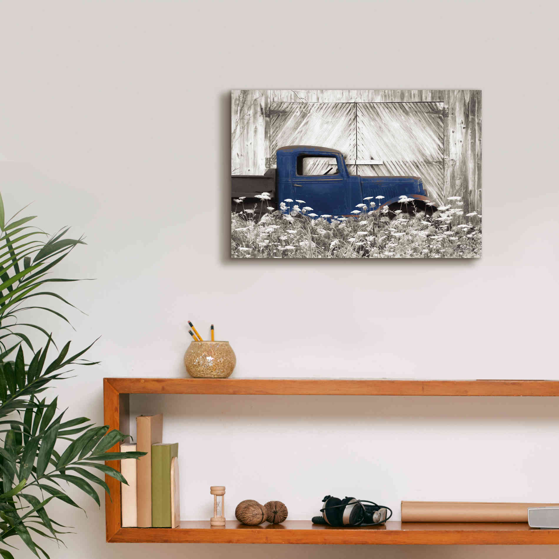 'Age is a Work of Art' by Lori Deiter, Canvas Wall Art,18 x 12