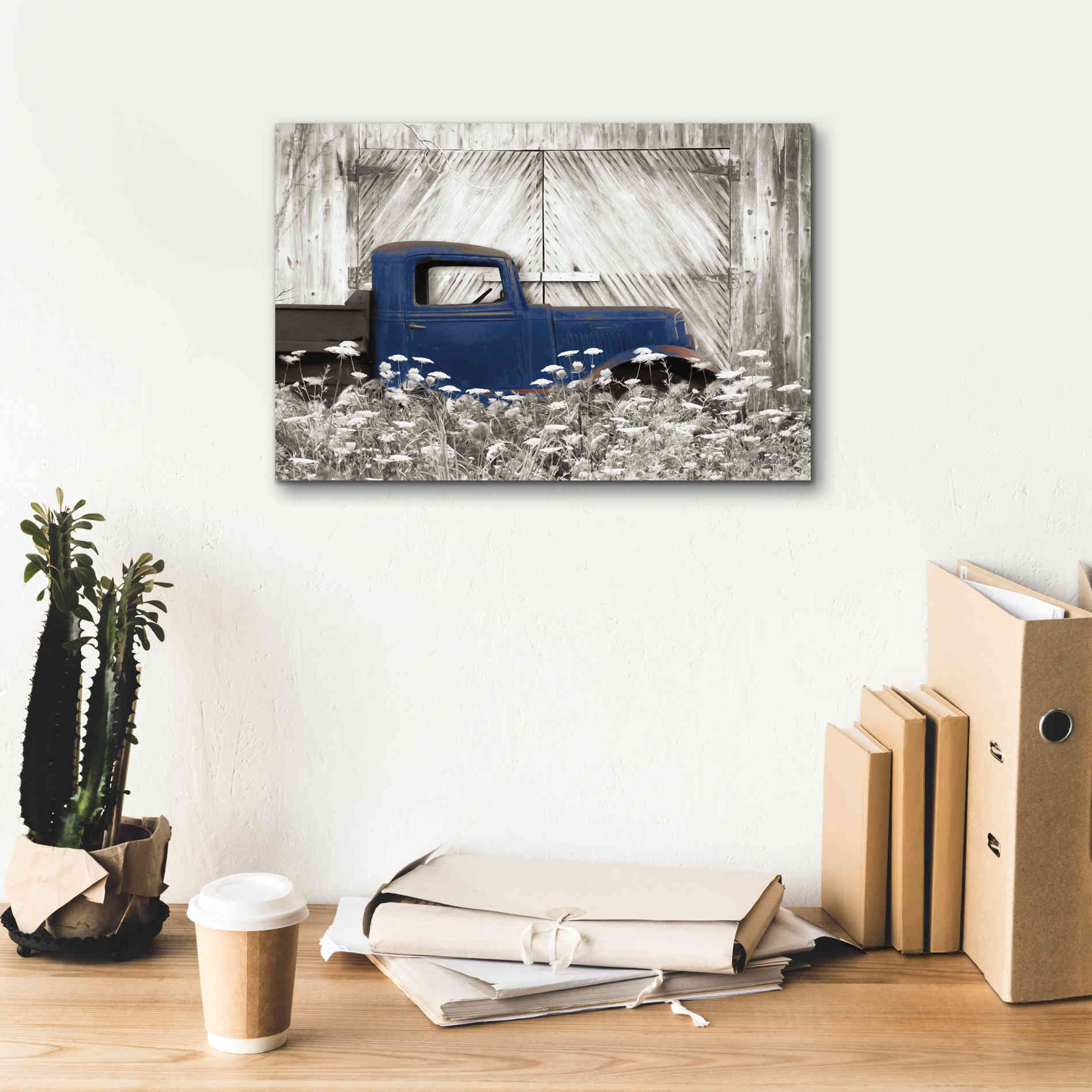 'Age is a Work of Art' by Lori Deiter, Canvas Wall Art,18 x 12