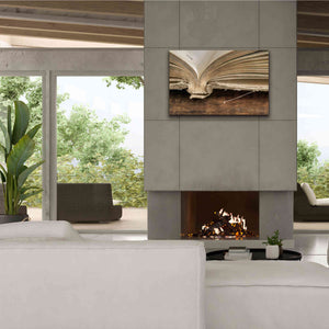 'Page 108' by Lori Deiter, Canvas Wall Art,40 x 26