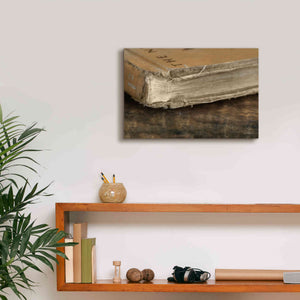 'Well Read' by Lori Deiter, Canvas Wall Art,18 x 12