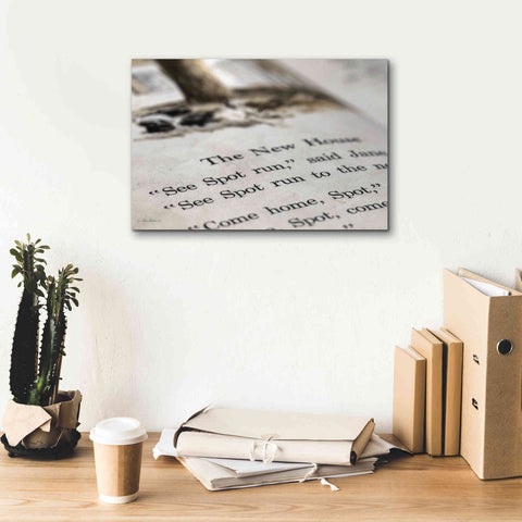 Image of 'See Spot Run' by Lori Deiter, Canvas Wall Art,18 x 12