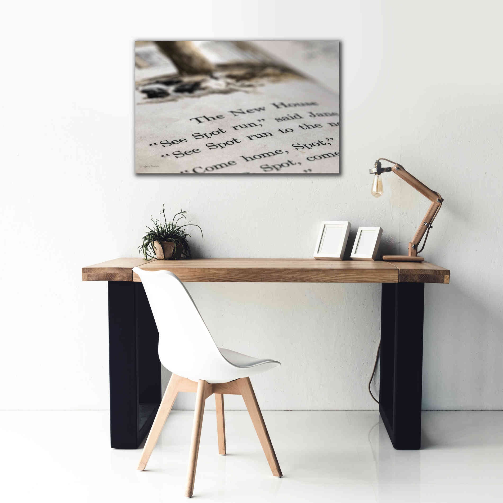'See Spot Run' by Lori Deiter, Canvas Wall Art,40 x 26