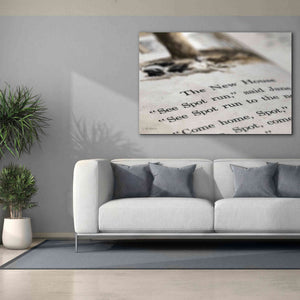 'See Spot Run' by Lori Deiter, Canvas Wall Art,60 x 40