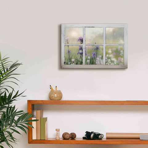 Image of 'Framed Flowers' by Lori Deiter, Canvas Wall Art,18 x 12