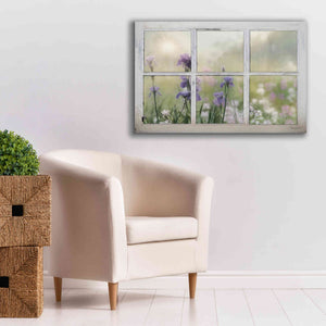 'Framed Flowers' by Lori Deiter, Canvas Wall Art,40 x 26