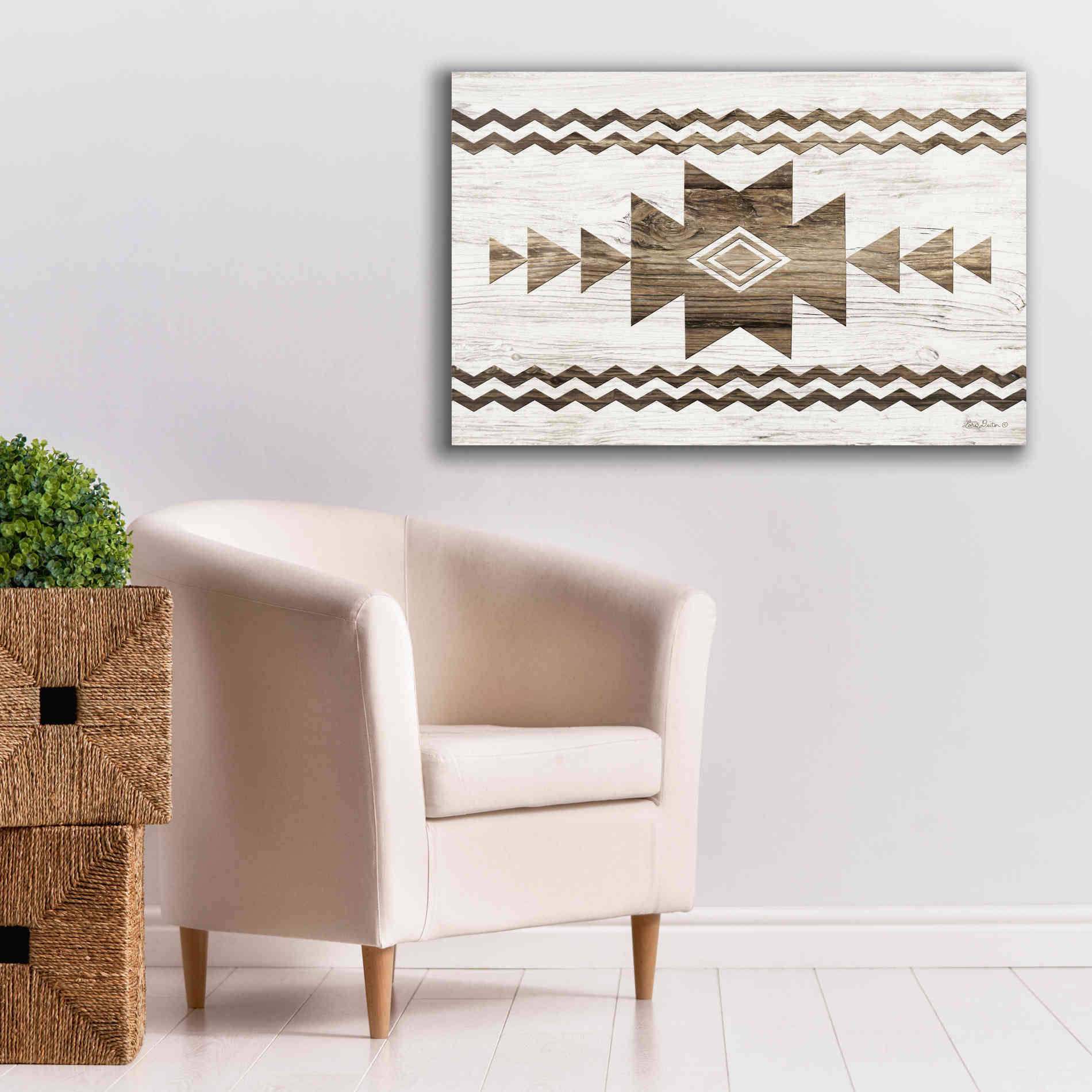 'Southwest Wood I' by Lori Deiter, Canvas Wall Art,40 x 26