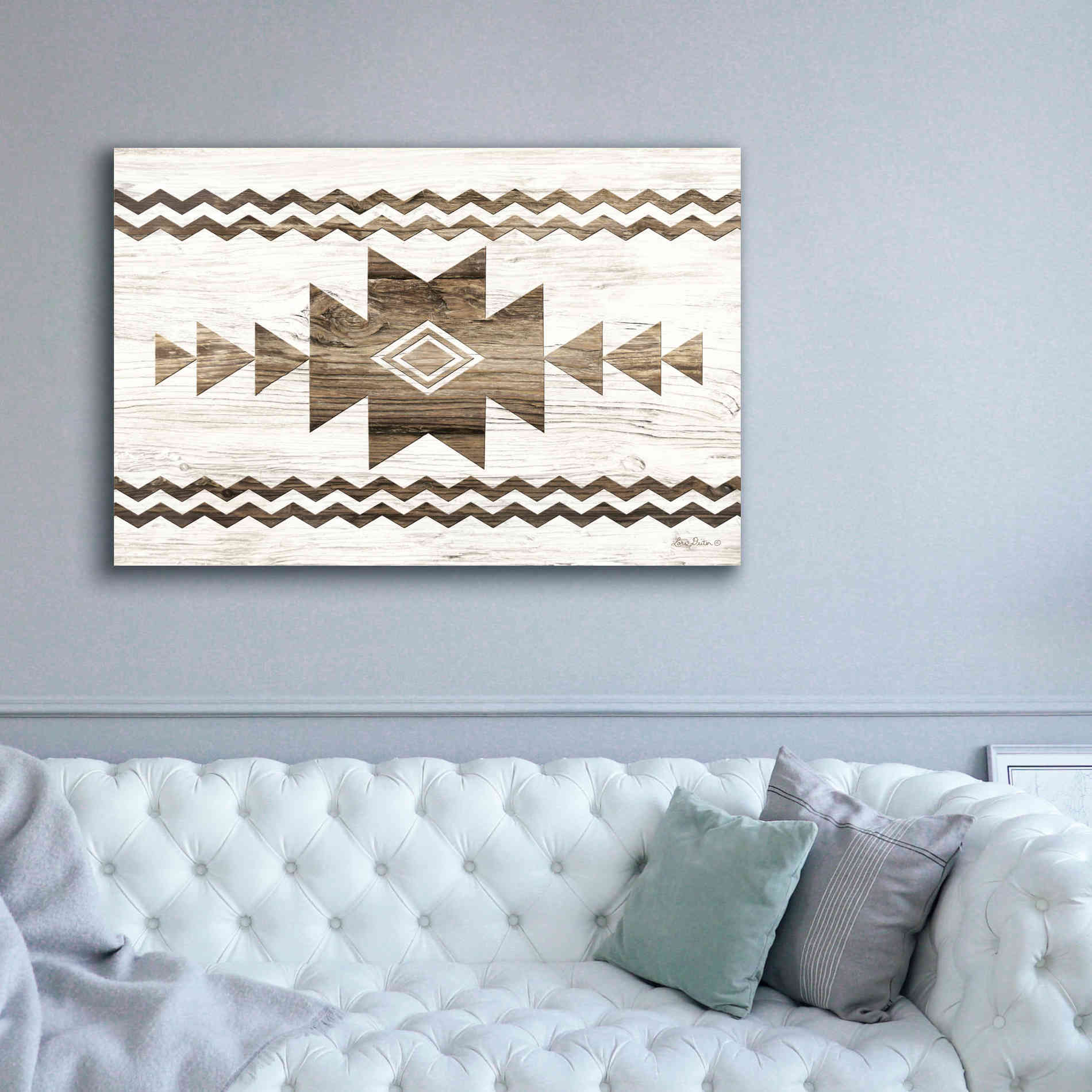 'Southwest Wood I' by Lori Deiter, Canvas Wall Art,60 x 40