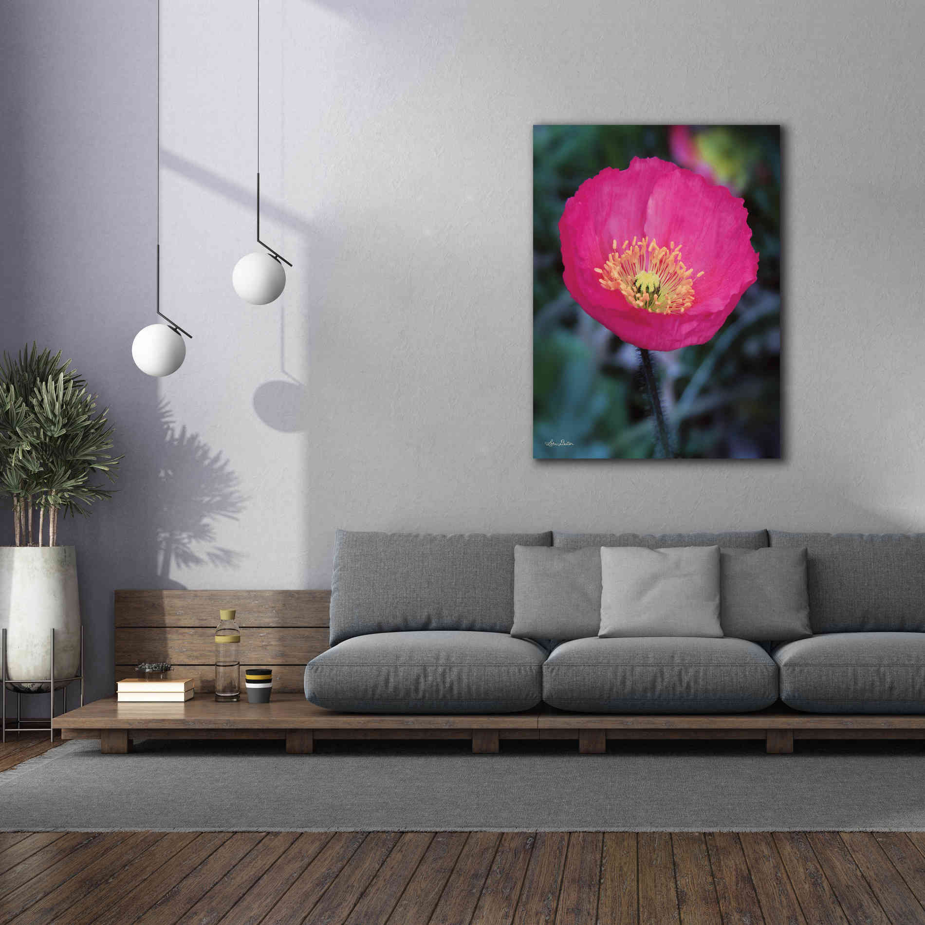 'Floral Pop I' by Lori Deiter, Canvas Wall Art,40 x 54