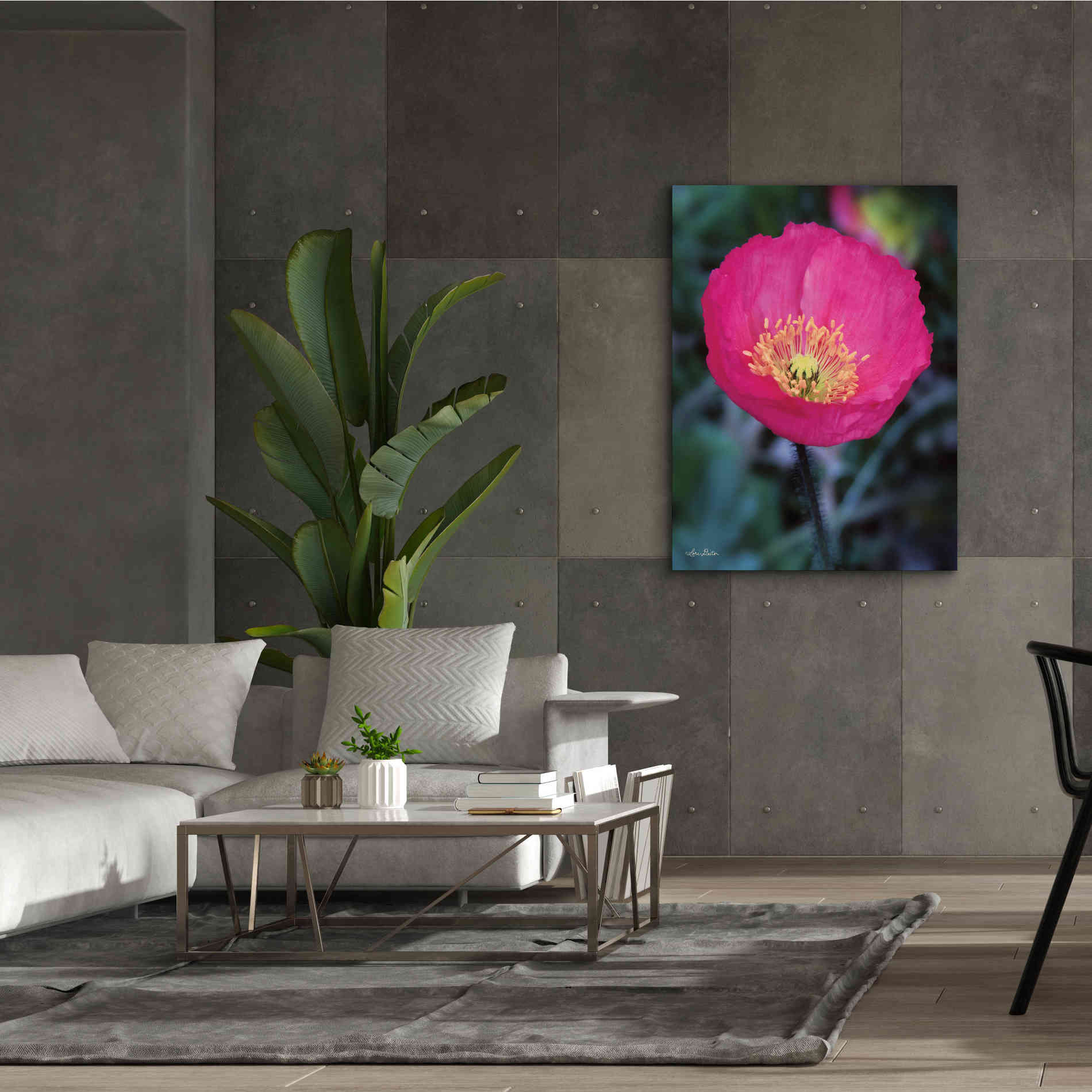 'Floral Pop I' by Lori Deiter, Canvas Wall Art,40 x 54