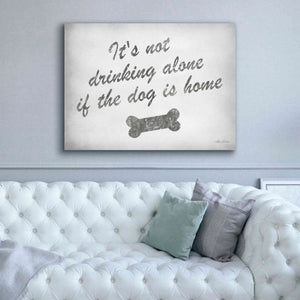 'Drinking Alone' by Lori Deiter, Canvas Wall Art,54 x 40