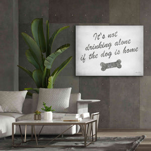 'Drinking Alone' by Lori Deiter, Canvas Wall Art,54 x 40