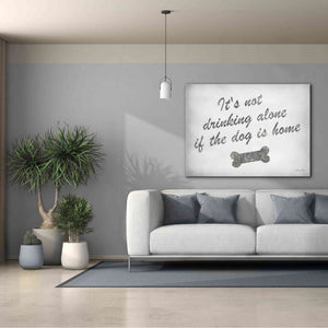 'Drinking Alone' by Lori Deiter, Canvas Wall Art,54 x 40