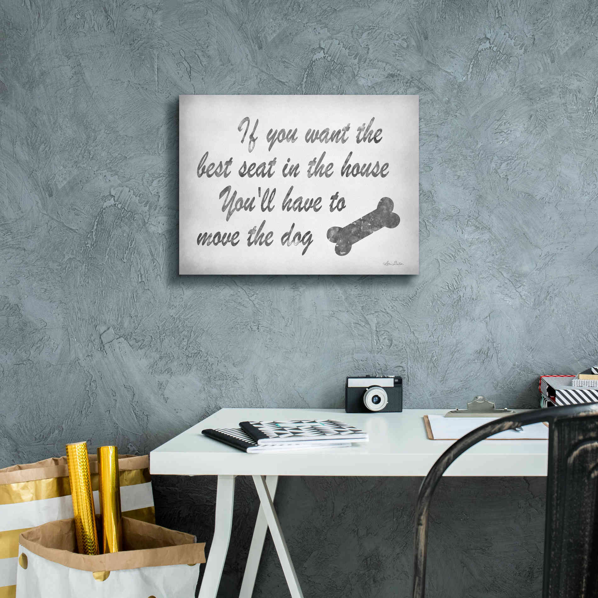 'The Best Seat' by Lori Deiter, Canvas Wall Art,16 x 12
