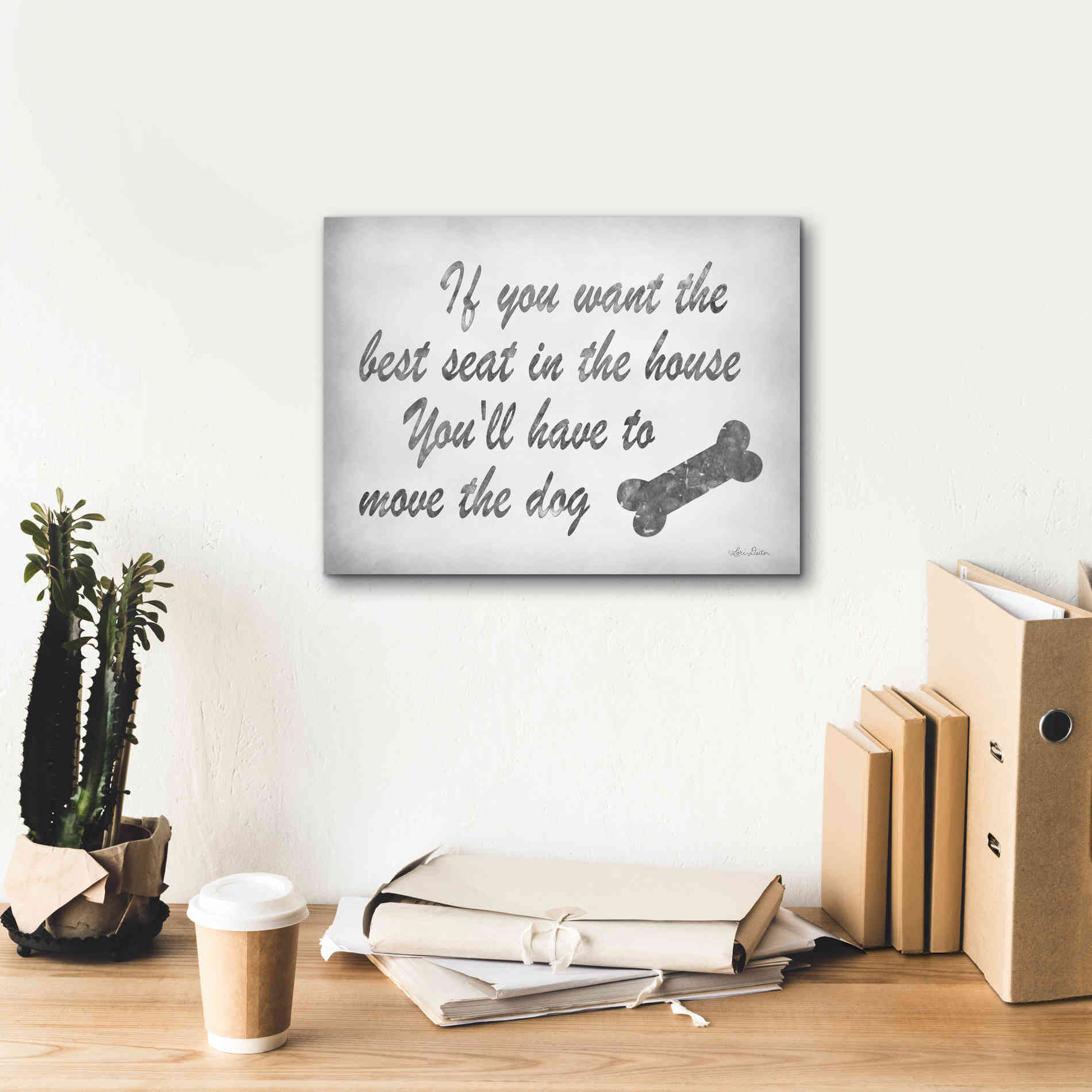 'The Best Seat' by Lori Deiter, Canvas Wall Art,16 x 12