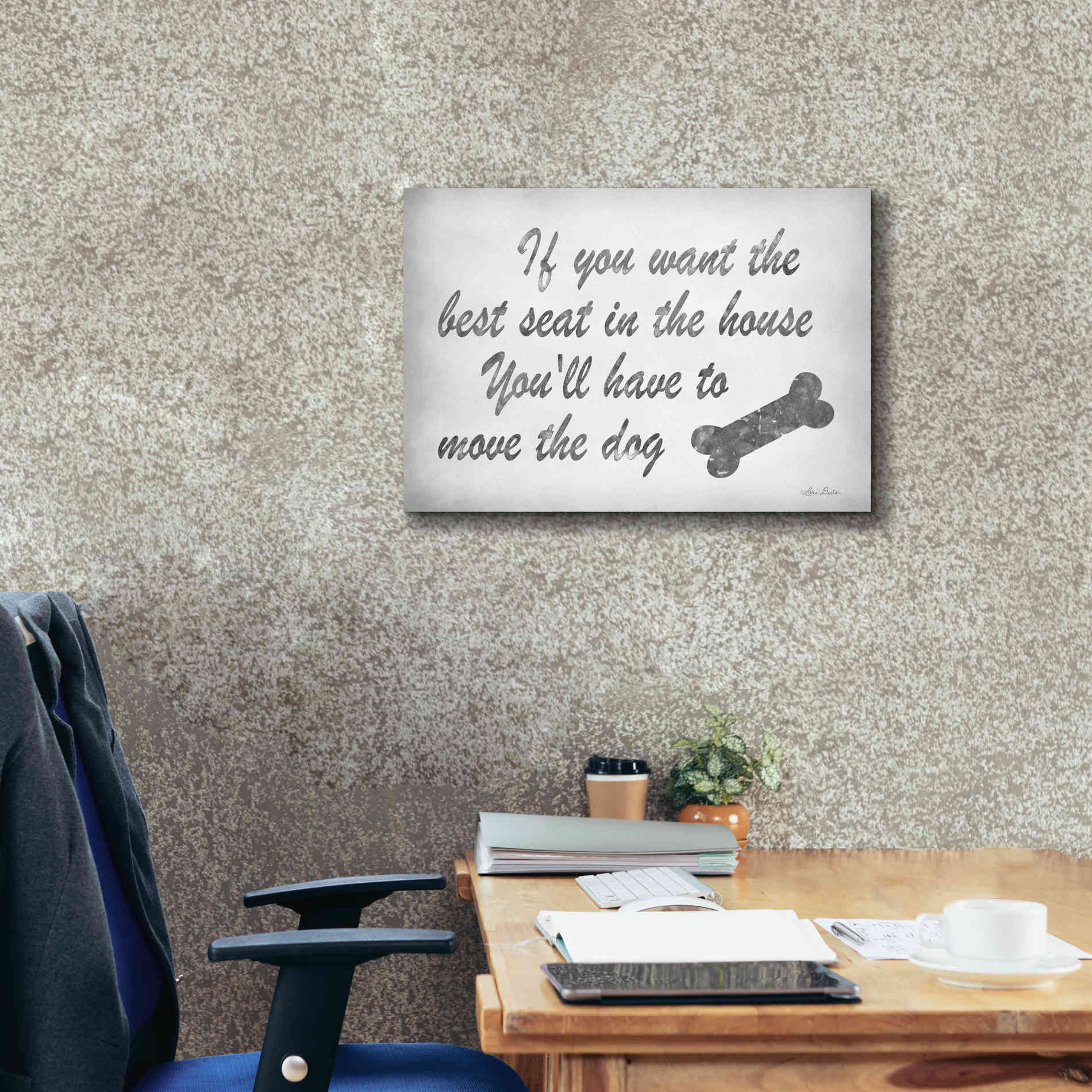 'The Best Seat' by Lori Deiter, Canvas Wall Art,26 x 18