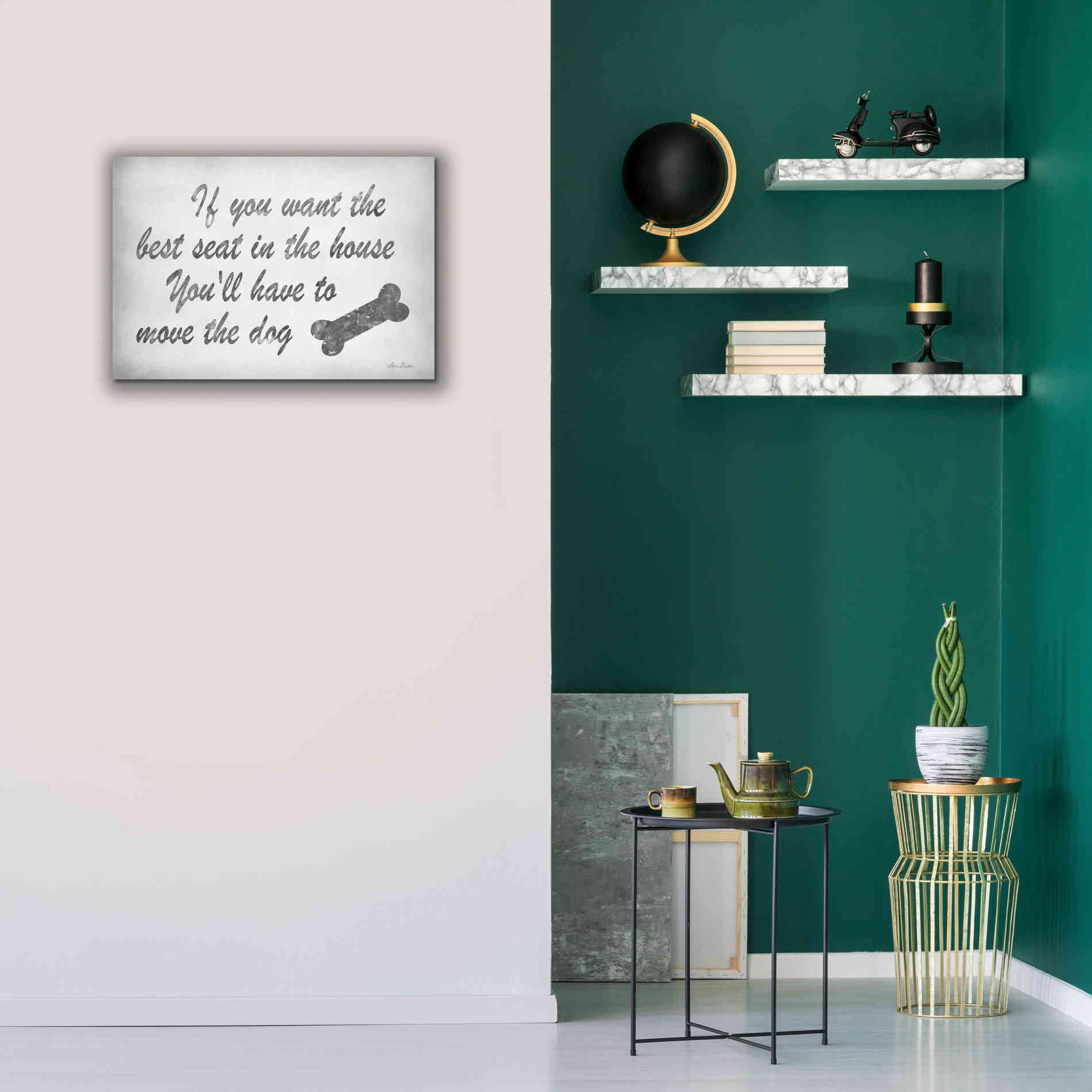 'The Best Seat' by Lori Deiter, Canvas Wall Art,26 x 18