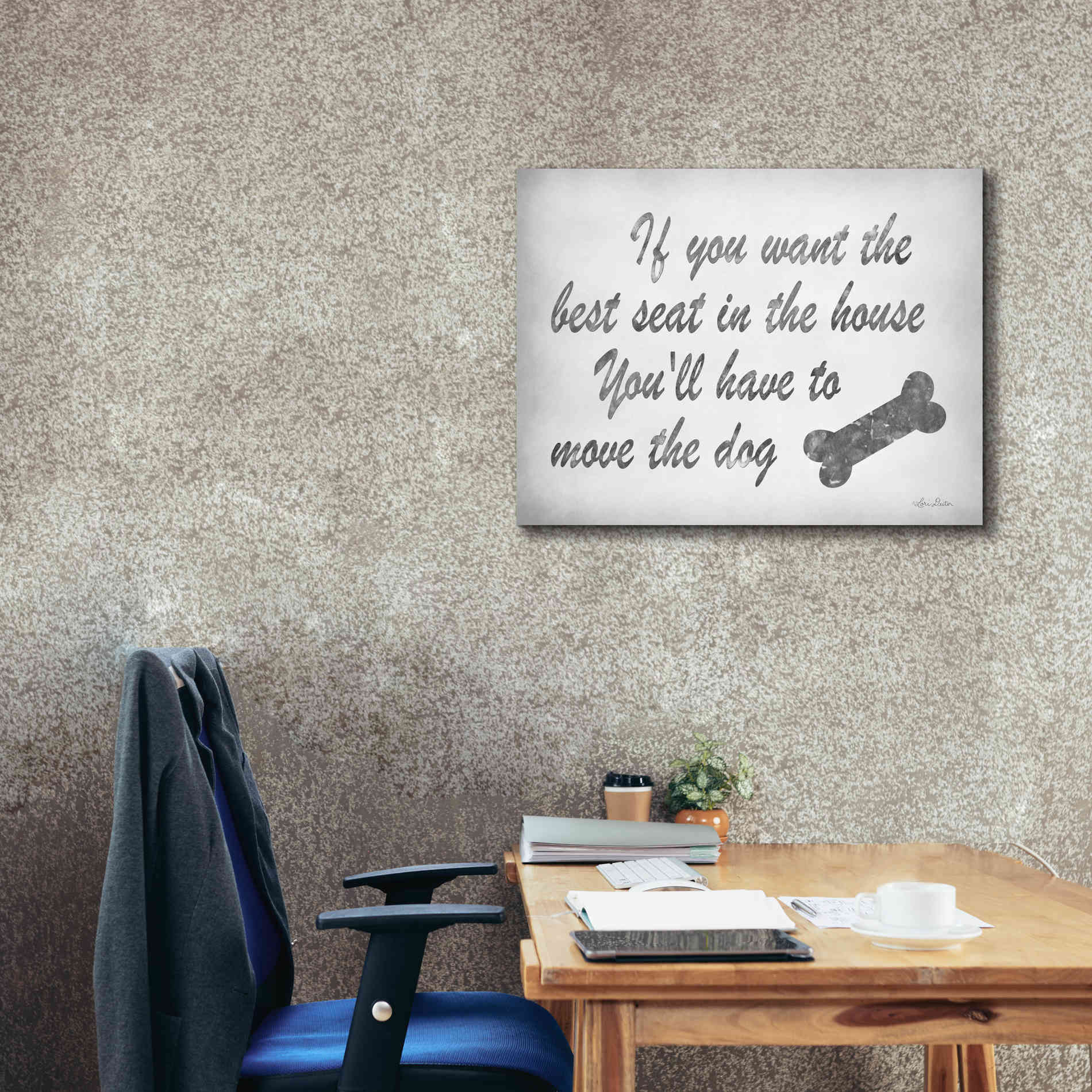 'The Best Seat' by Lori Deiter, Canvas Wall Art,34 x 26