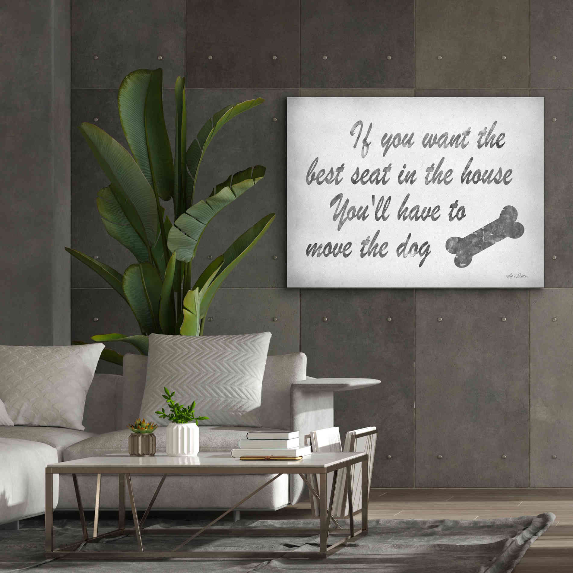 'The Best Seat' by Lori Deiter, Canvas Wall Art,54 x 40