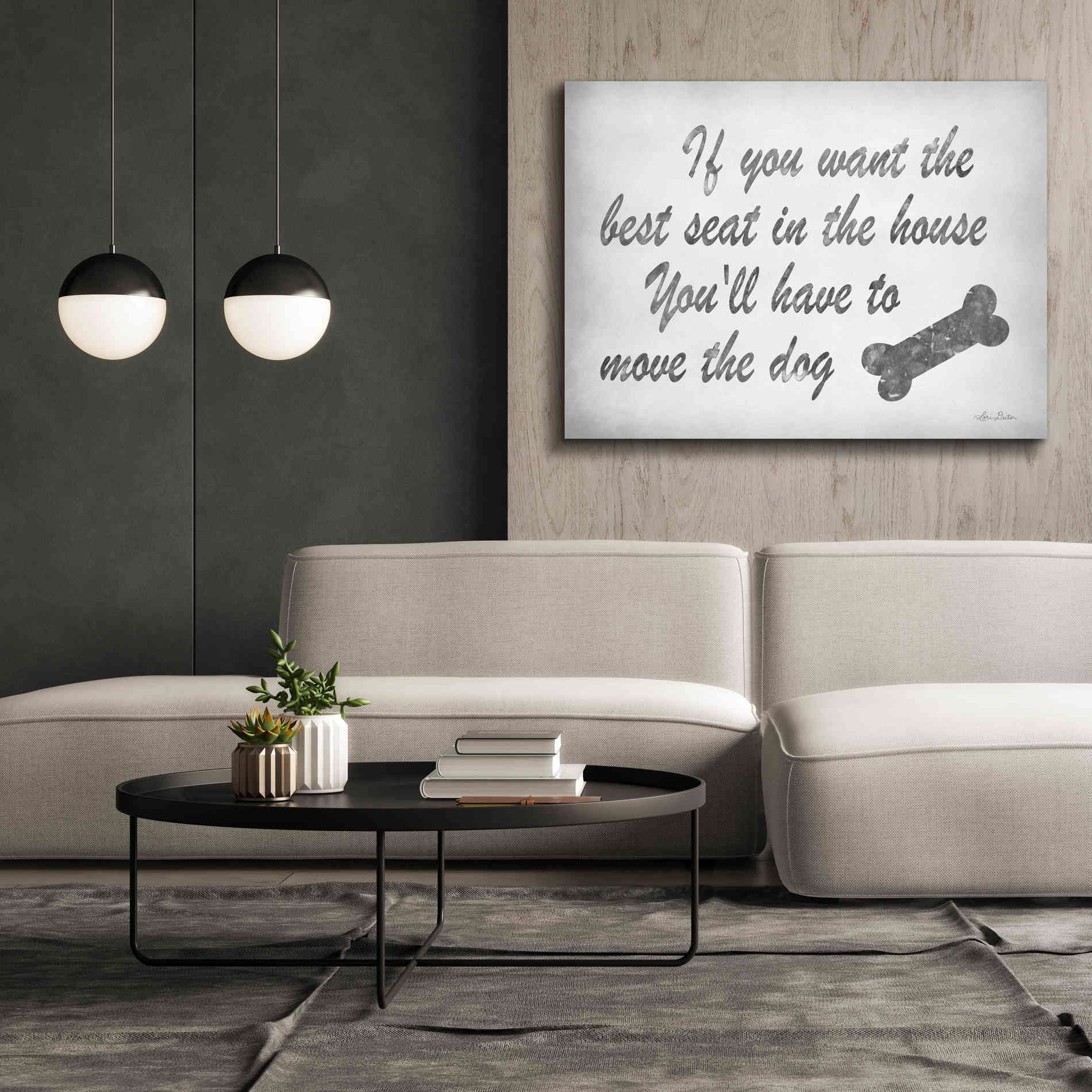 'The Best Seat' by Lori Deiter, Canvas Wall Art,54 x 40