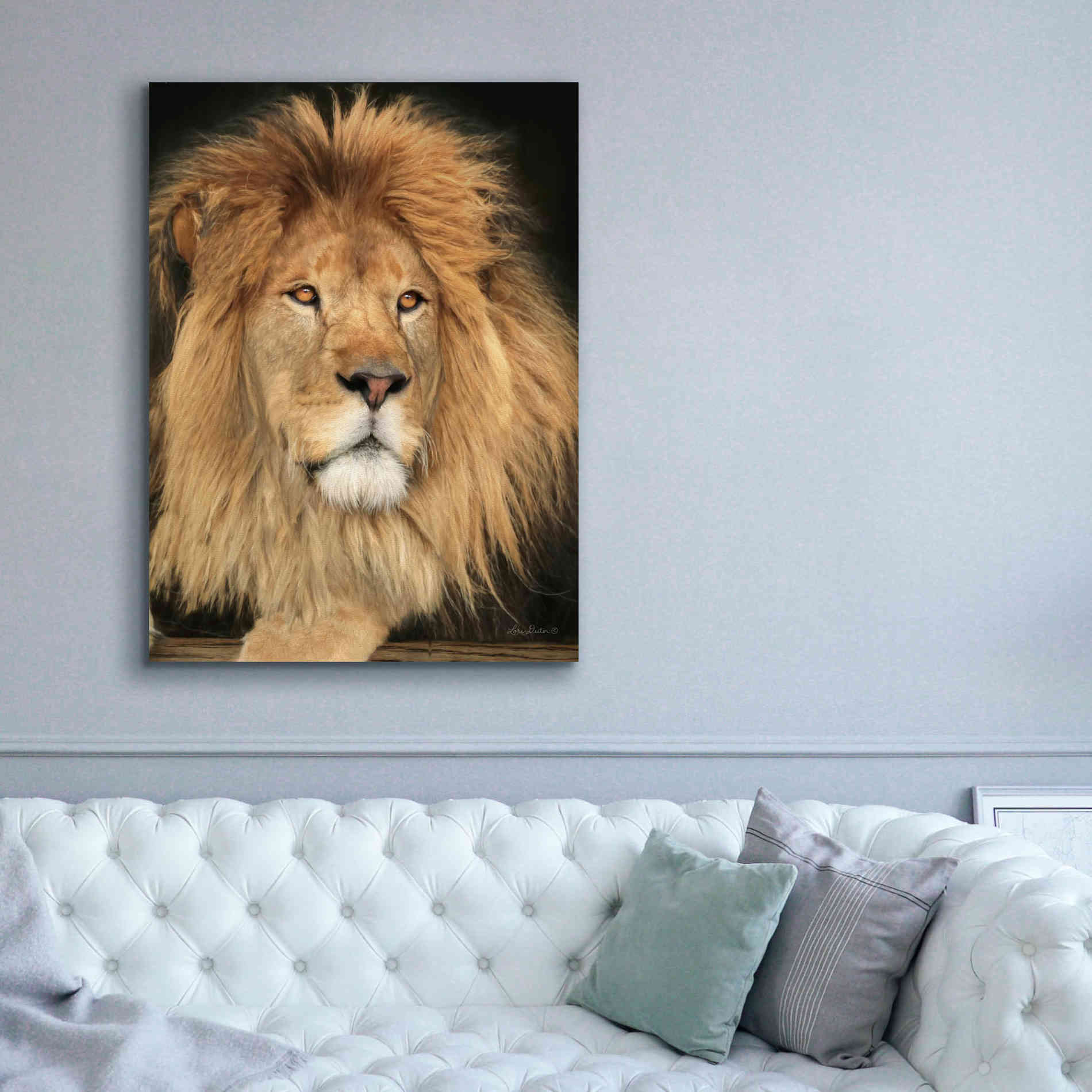 'King of the Jungle' by Lori Deiter, Canvas Wall Art,40 x 54