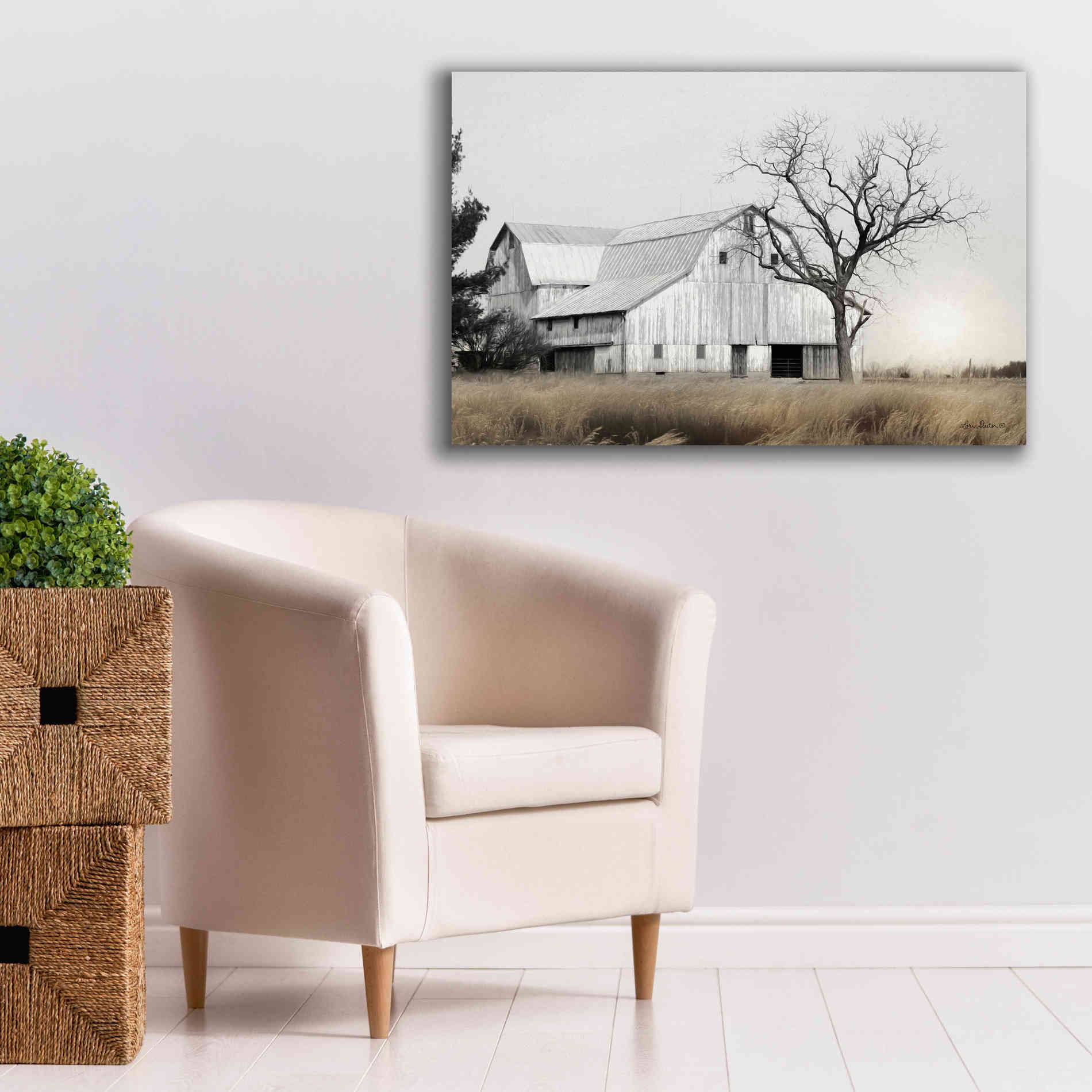 'Ohio Fields I' by Lori Deiter, Canvas Wall Art,40 x 26