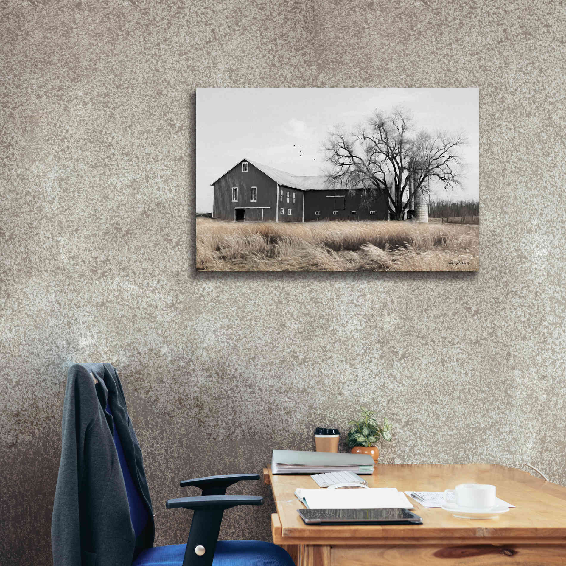 'Ohio Fields II' by Lori Deiter, Canvas Wall Art,40 x 26