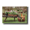 'Farmer's Flower Cart' by Lori Deiter, Canvas Wall Art