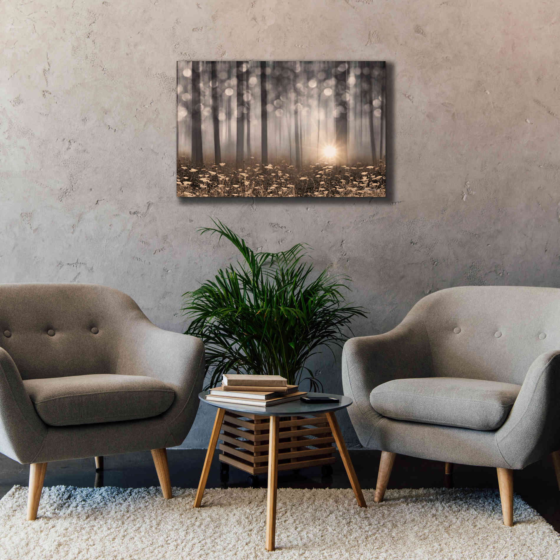 'Enchanted Morning' by Lori Deiter, Canvas Wall Art,40 x 26