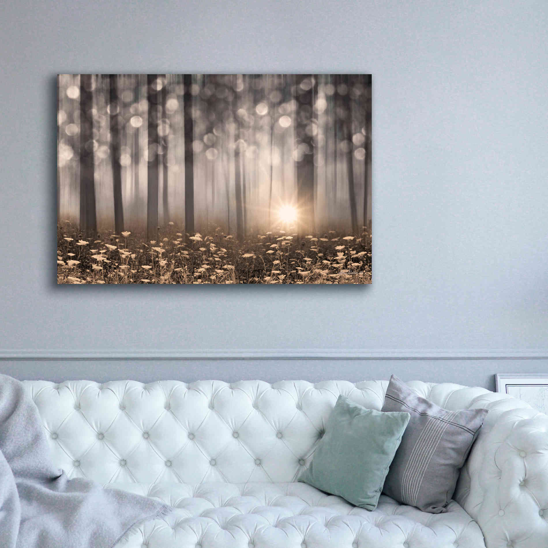 'Enchanted Morning' by Lori Deiter, Canvas Wall Art,60 x 40