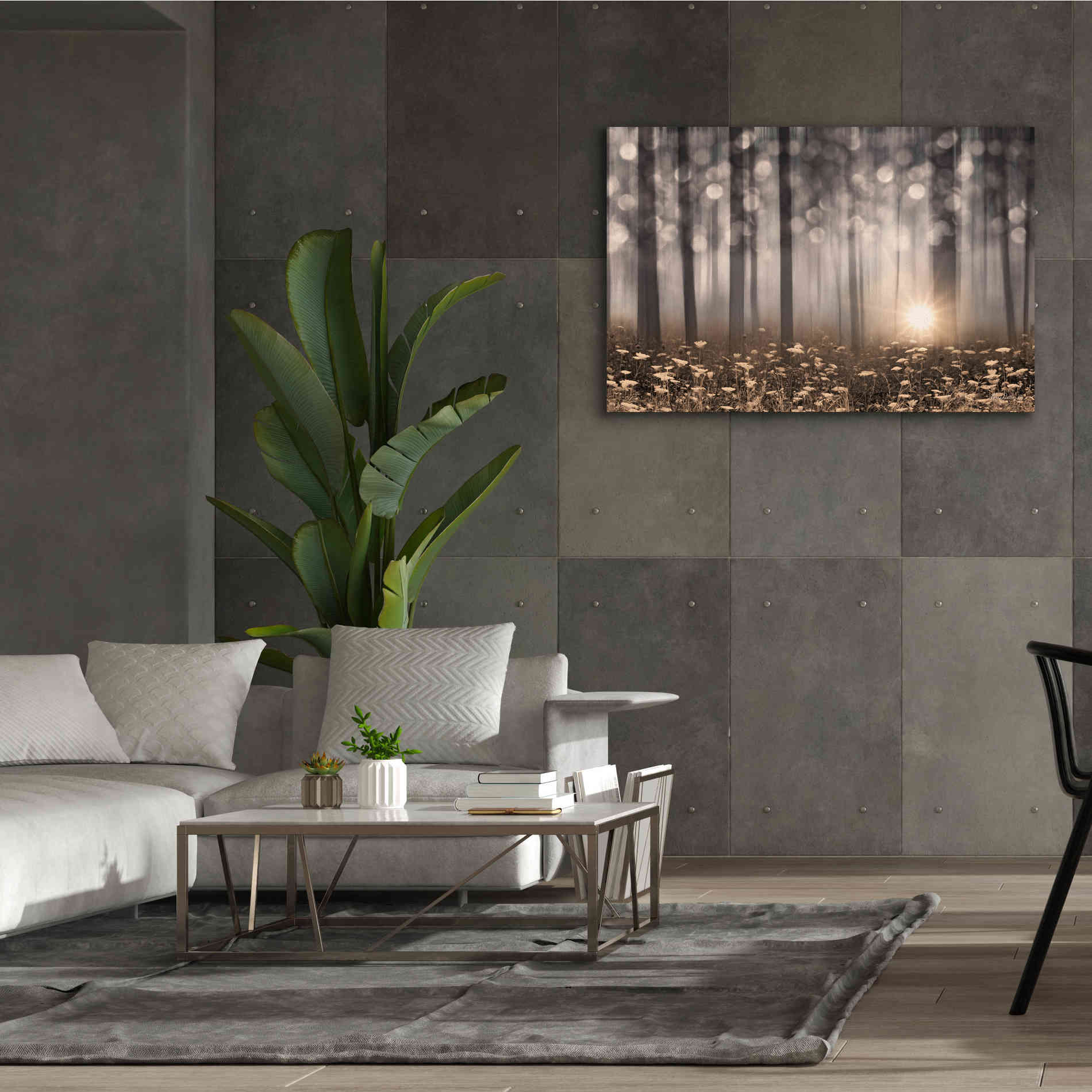 'Enchanted Morning' by Lori Deiter, Canvas Wall Art,60 x 40