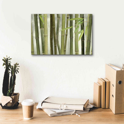 Image of 'Backlit Bamboo I' by Lori Deiter, Canvas Wall Art,18 x 12