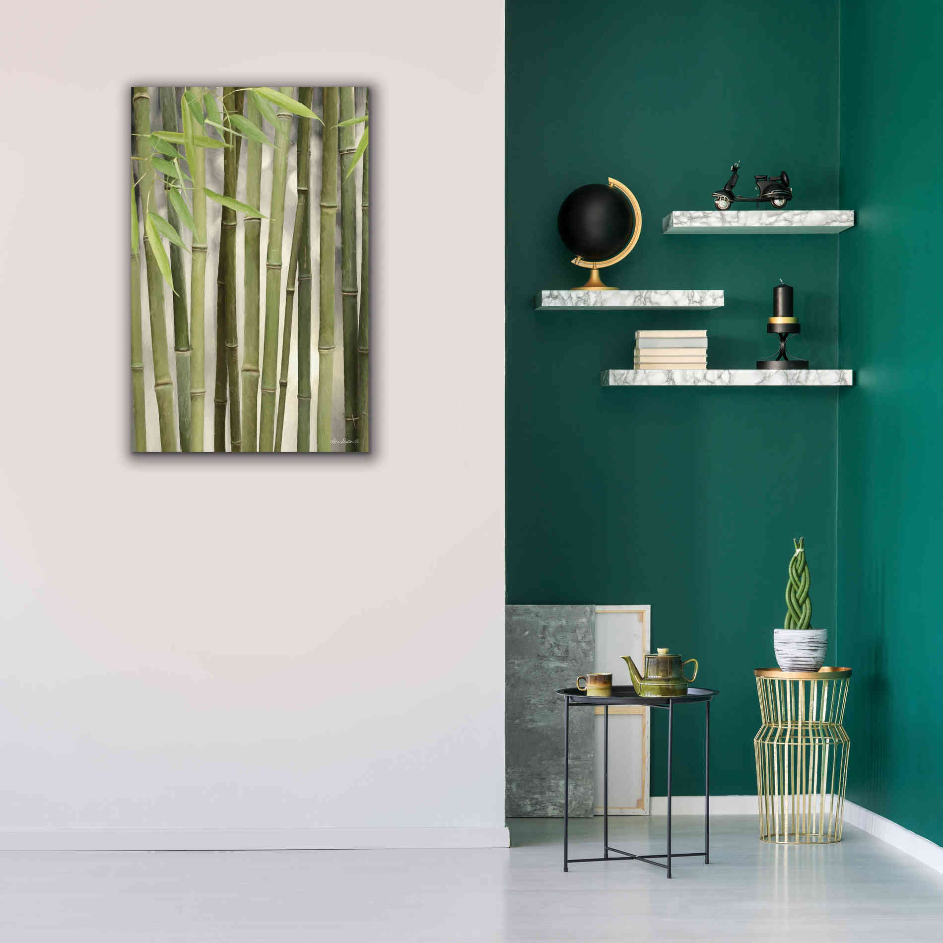 'Backlit Bamboo II' by Lori Deiter, Canvas Wall Art,26 x 40