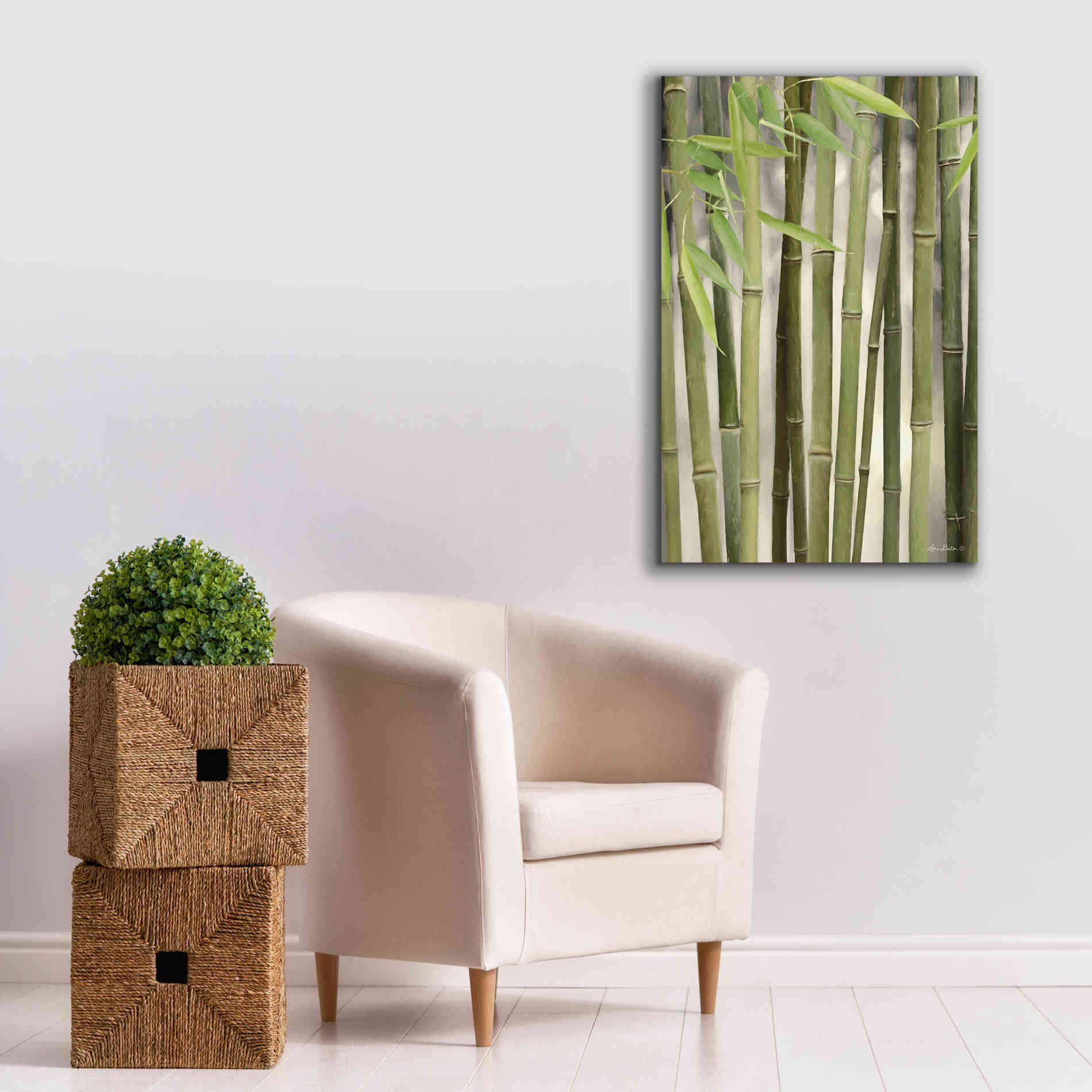 'Backlit Bamboo II' by Lori Deiter, Canvas Wall Art,26 x 40