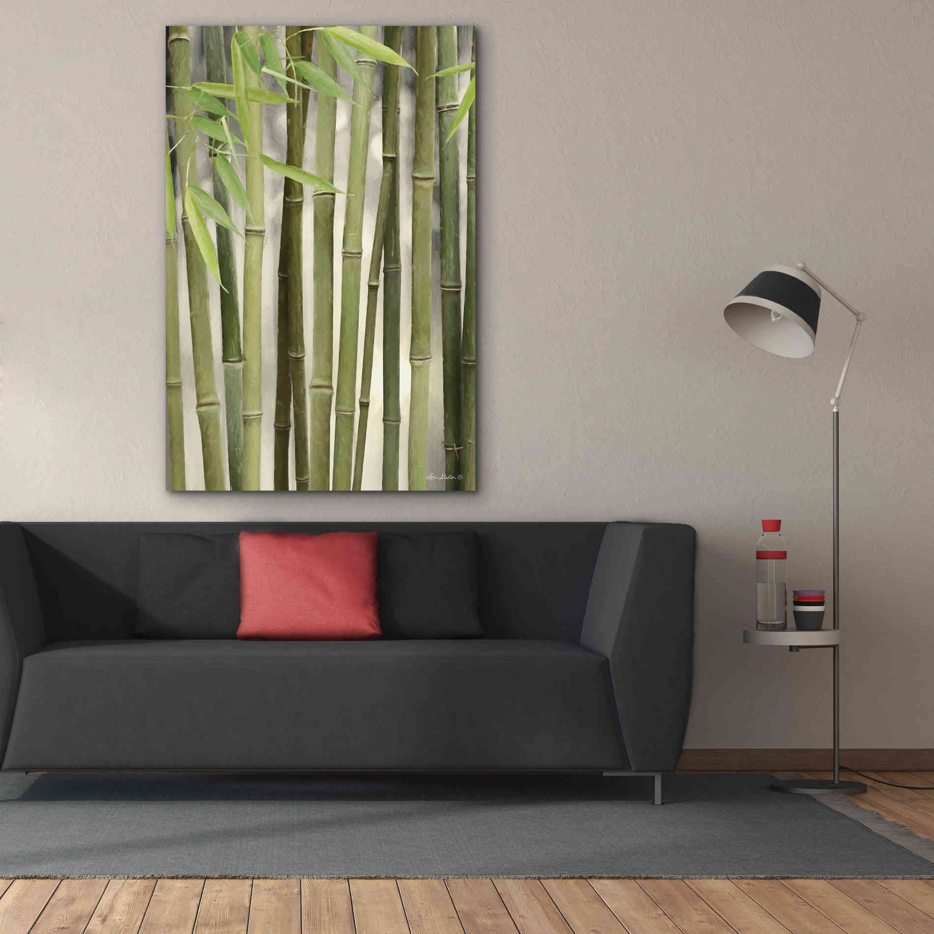 'Backlit Bamboo II' by Lori Deiter, Canvas Wall Art,40 x 60