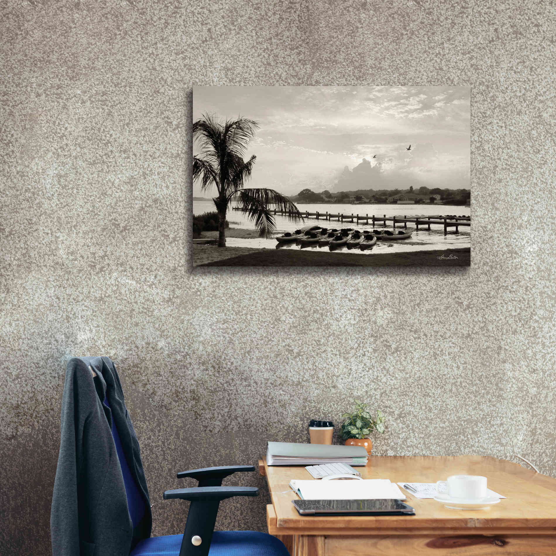 'Brewing Storm' by Lori Deiter, Canvas Wall Art,40 x 26