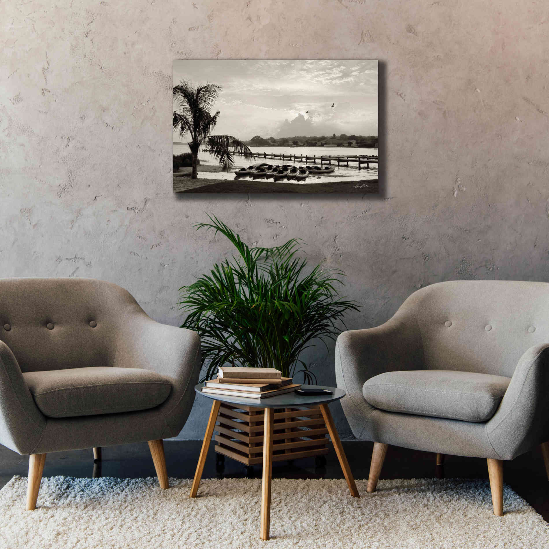 'Brewing Storm' by Lori Deiter, Canvas Wall Art,40 x 26