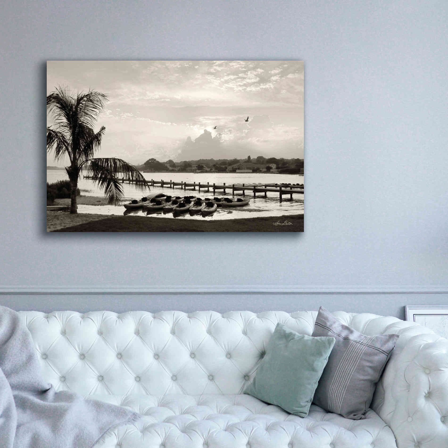 'Brewing Storm' by Lori Deiter, Canvas Wall Art,60 x 40