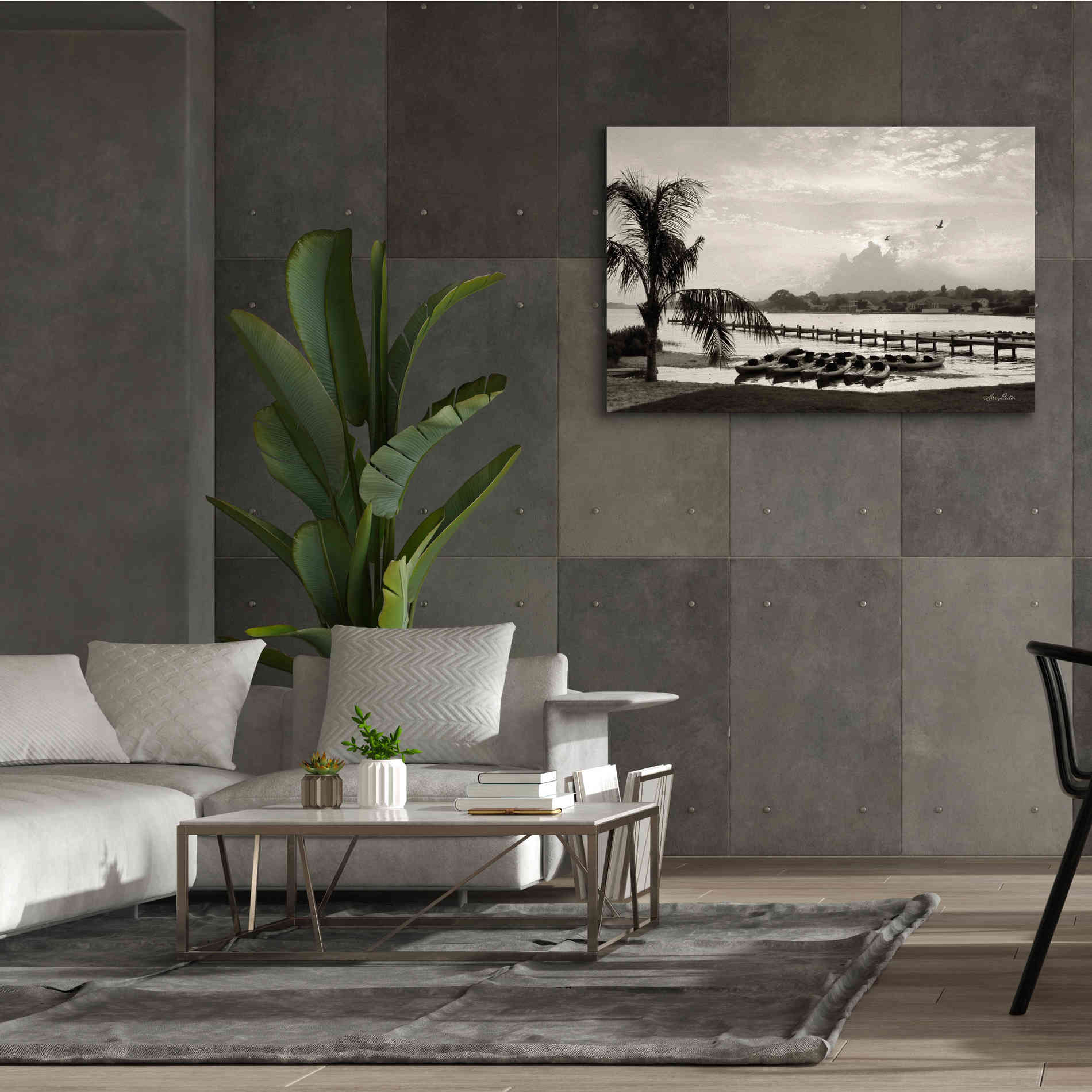 'Brewing Storm' by Lori Deiter, Canvas Wall Art,60 x 40