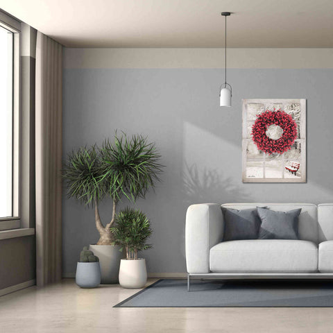 Image of 'Beaded Wreath View I' by Lori Deiter, Canvas Wall Art,26 x 34